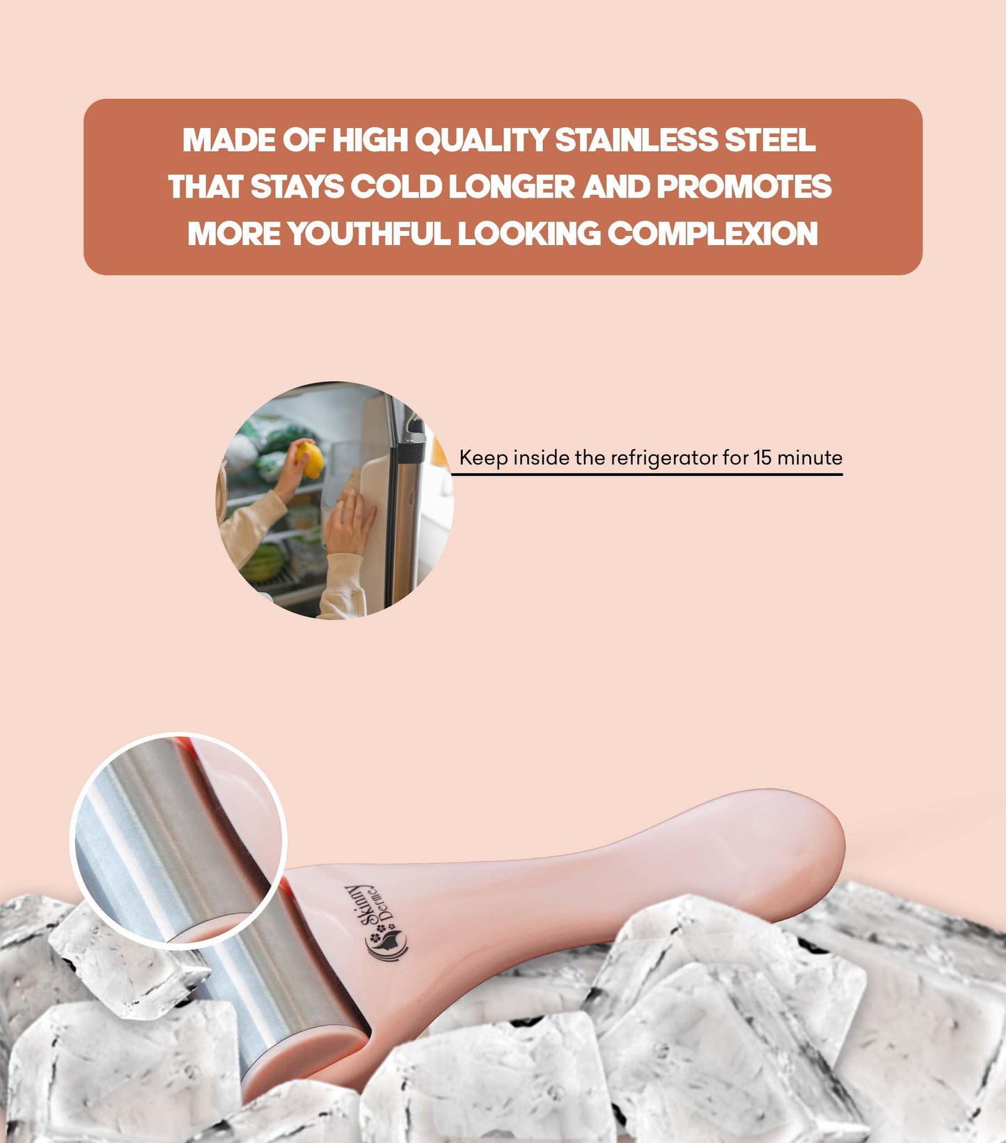 Ice Roller For Face ( Cool in 15 Minutes )